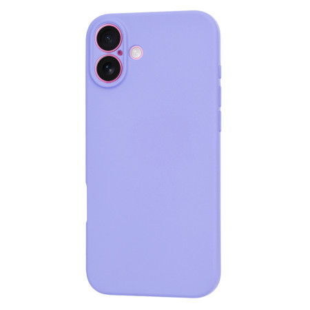 Husa Premium pentru iPhone 16 Plus - SoftFlex, Microfibra in interior, Light Purple