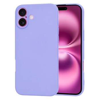 Husa Premium pentru iPhone 16 Plus - SoftFlex, Microfibra in interior, Light Purple