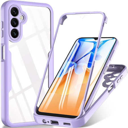 Husa pentru Samsung Galaxy A16 cu Folie, ColorVerse 360 MagSafe, Purple