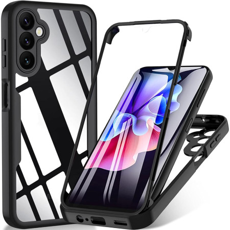 Husa pentru Samsung Galaxy A16 cu Folie, ColorVerse 360 MagSafe, Black