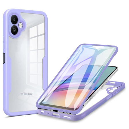 Husa pentru Samsung Galaxy A06 cu Folie, ColorVerse 360, Purple