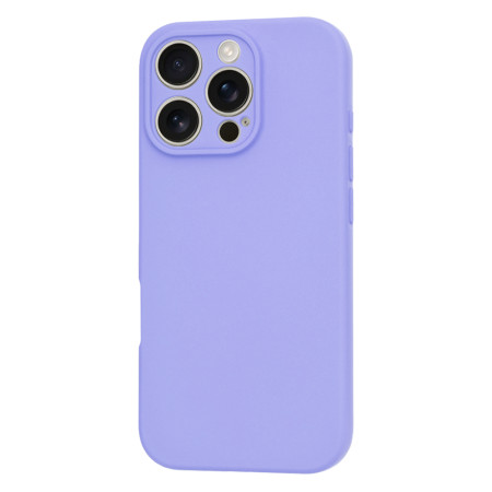 Husa Premium pentru iPhone 16 Pro - SoftFlex, Microfibra in interior, Light Purple