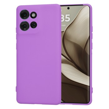 Husa Premium pentru Motorola Edge 50 - SoftFlex, Microfibra in interior, Purple
