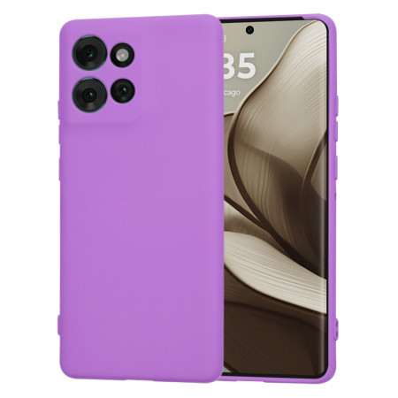 Husa Premium pentru Motorola Edge 50 - SoftFlex, Microfibra in interior, Purple