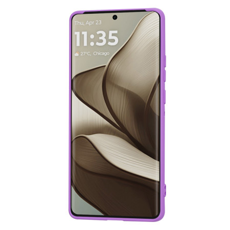 Husa Premium pentru Motorola Edge 50 - SoftFlex, Microfibra in interior, Purple
