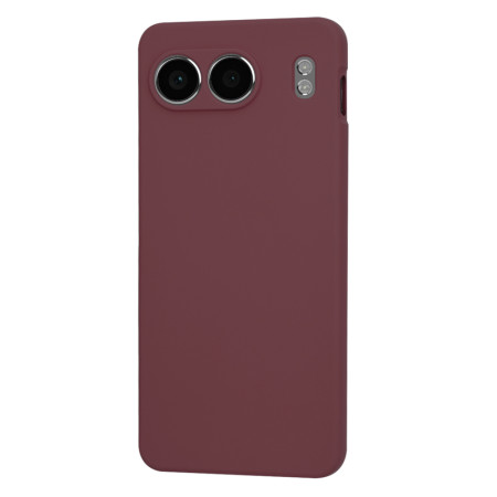 Husa Premium pentru OnePlus Nord 4 - SoftFlex, Microfibra in interior, Plum Red