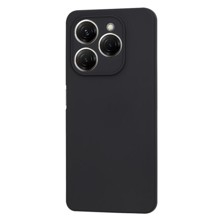 Husa Premium pentru Tecno Spark 20 Pro - SoftFlex, Microfibra in interior, Black