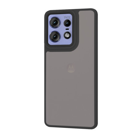 Husa pentru Motorola Edge 50 Pro - HaloFrost, PRO Grip, Black