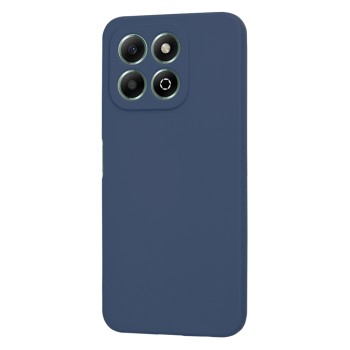 Husa Silicon pentru Honor X6b, Liquid, Protectie PRO Camera, Navy Blue