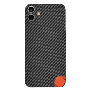 Husa pentru Nothing CMF Phone 1 - CarbonFiber Slim - Black
