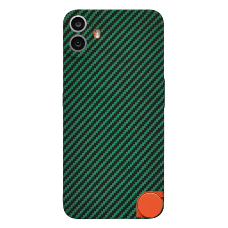 Husa pentru Nothing CMF Phone 1 - CarbonFiber Slim - Green