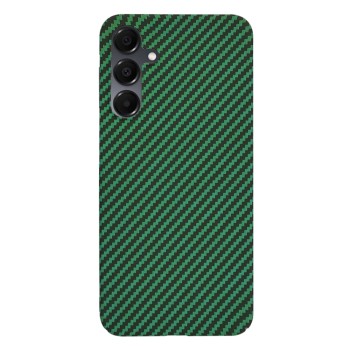 Husa pentru Samsung Galaxy A16 4G / A16 5G - CarbonFiber Slim - Green