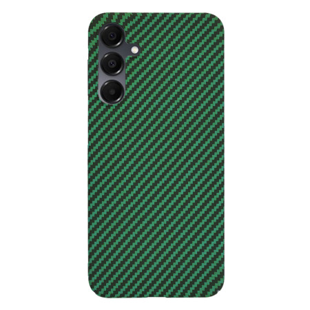 Husa pentru Samsung Galaxy A16 4G / A16 5G - CarbonFiber Slim - Green