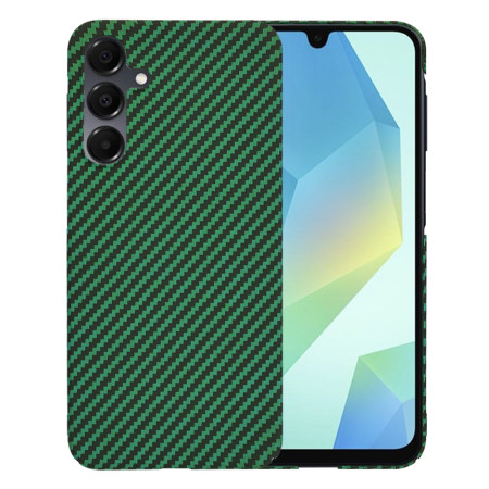 Husa pentru Samsung Galaxy A16 4G / A16 5G - CarbonFiber Slim - Green