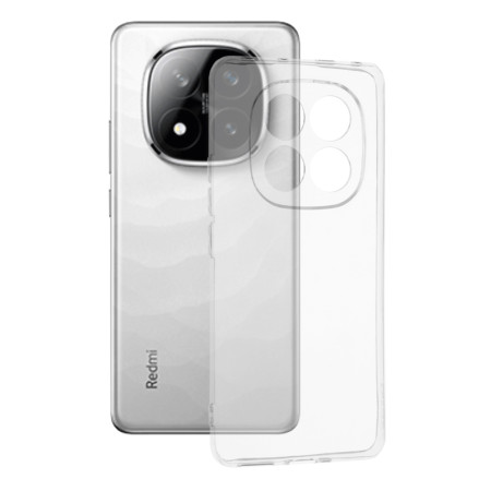 Husa TPU pentru Xiaomi Redmi Note 14 Pro+, Slim, Clear