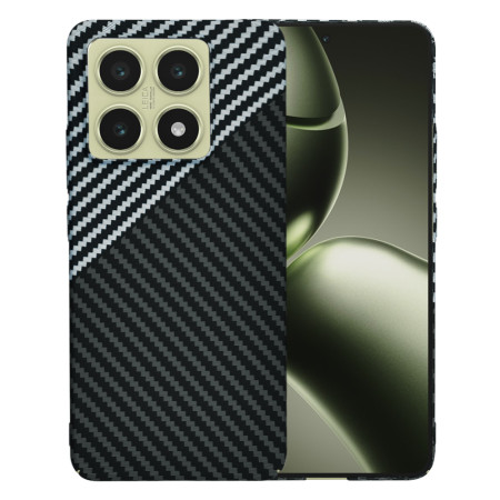 Husa pentru Xiaomi 14T - CarbonFiber Slim - Stealth Gray