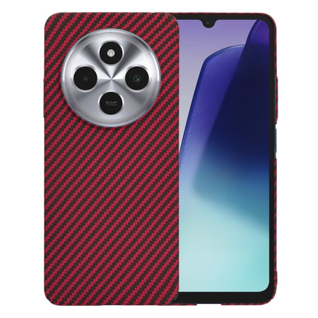 Husa pentru Xiaomi Redmi 14C - CarbonFiber Slim - Red