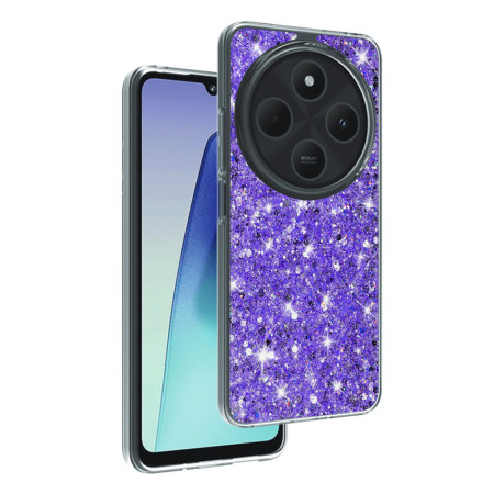 Husa pentru Xiaomi Redmi 14C - Glitter Glow - Purple