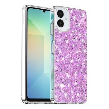  Husa pentru Samsung Galaxy A06 - Glitter Glow - Magenta