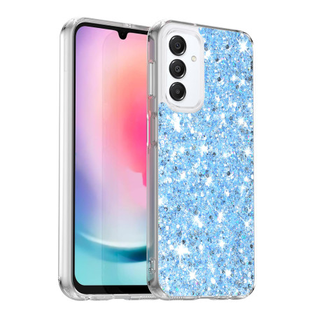  Husa pentru Samsung Galaxy A16 4G / A16 5G - Glitter Glow - Blue