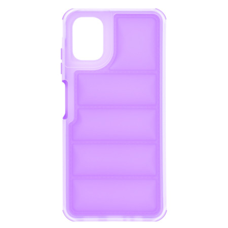 Husa pentru Samsung Galaxy A06, Perne de aer, Antisoc, Violet