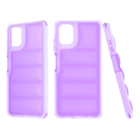 Husa pentru Samsung Galaxy A06, Perne de aer, Antisoc, Violet