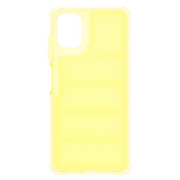 Husa pentru Samsung Galaxy A06, Perne de aer, Antisoc, Yellow