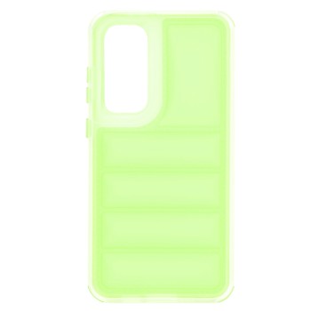 Husa pentru Samsung Galaxy S24 FE, Perne de aer, Antisoc, Green