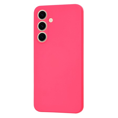 Husa pentru Samsung Galaxy S24 FE - SoftFlex MagSafe, Microfibra in interior, Hot Pink