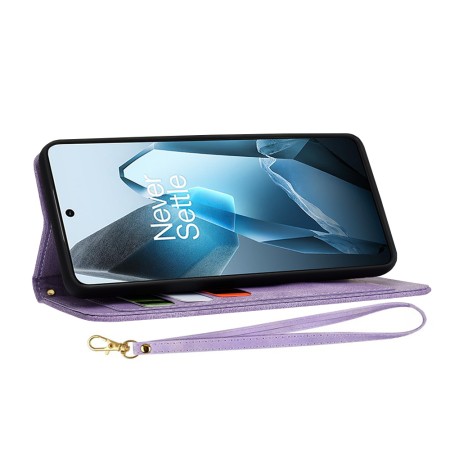 Husa pentru OnePlus 13 - FlipCraft - Design Floral - Mysterious Purple