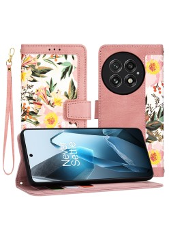 Husa pentru OnePlus 13 - FlipCraft - Design Floral -  Sweetheart Pink