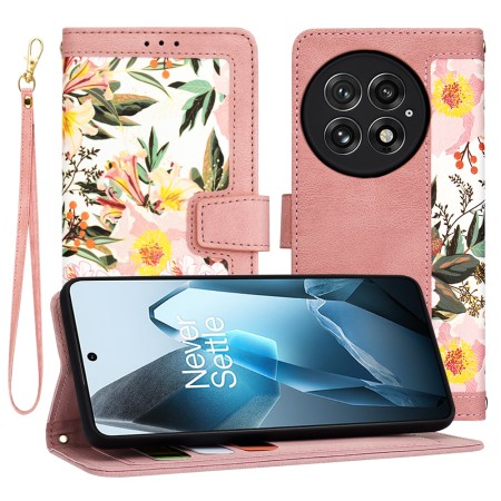 Husa pentru OnePlus 13 - FlipCraft - Design Floral -  Sweetheart Pink