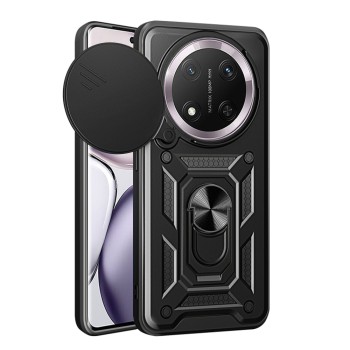 Husa pentru Honor Magic7 Lite / X9c - CamShield - Black