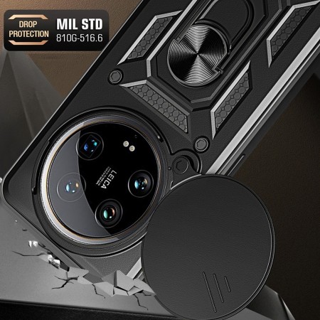 Husa pentru Honor Magic7 Lite / X9c - CamShield - Black