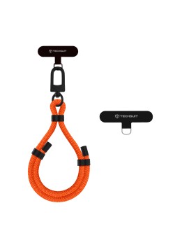 Snur pentru Telefon, Carabina, Nailon Impletit, Ajustabil, Universal - Sunset Blaze