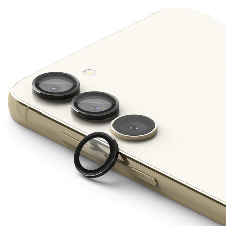 Folie camera foto compatibila cu  Samsung Galaxy S23 / S23 Plus, HD Securizata, Negru
