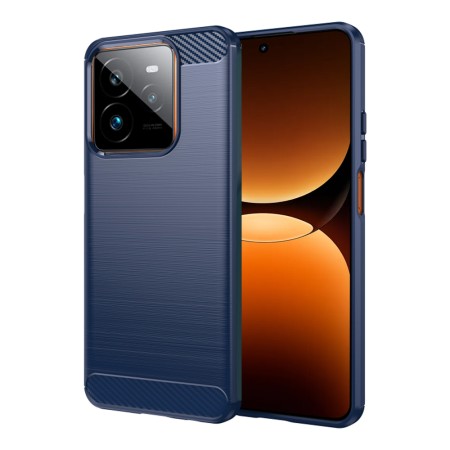 Husa Carbon pentru Realme GT 7 Pro, Tech Protects, Blue