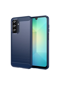 Husa Carbon pentru Samsung Galaxy A26 5G, Tech Protects, Blue