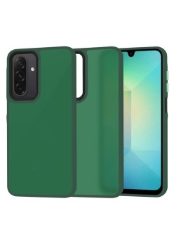 Husa pentru Samsung Galaxy A26 5G - HaloFrost - protectie la camere si finisaj mat - Midnight Green