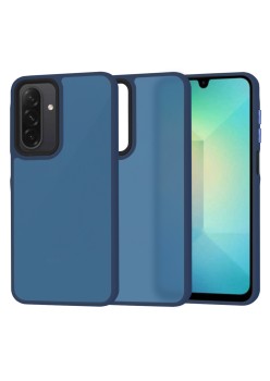 Husa pentru Samsung Galaxy A26 5G - HaloFrost - protectie la camere si finisaj mat - Deep Blue