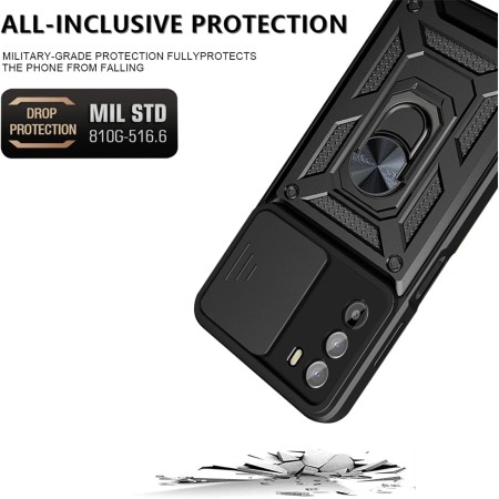 Husa pentru Motorola Moto G62 - CamShield - Black