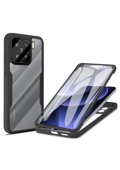 Husa pentru Xiaomi 15 cu Folie, ColorVerse 360, Black