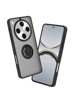 Husa pentru Oppo Find X8 Pro - Magnet Auto și Inel Rotativ, Premium, Negru