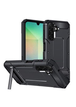 Husa Antisoc pentru Samsung Galaxy A26, Kickstand, Black