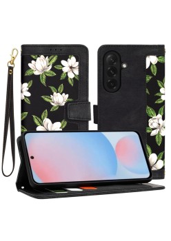 Husa pentru Samsung Galaxy A56 - FlipCraft - Design Floral - Flowers of the Dawn