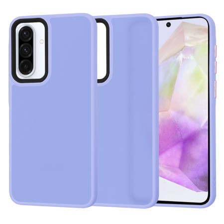 Husa pentru Samsung Galaxy A56 - HaloFrost - protectie la camere si finisaj mat - Light Purple