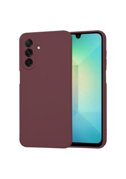 Husa pentru Samsung Galaxy A26 - SoftFlex, Microfibra in interior,  Plum Red