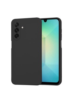 Husa pentru Samsung Galaxy A26 - SoftFlex, Microfibra in interior, Black