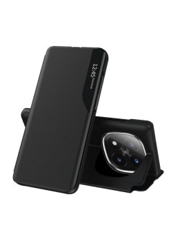 Husa Tip Carte pentru Xiaomi Redmi Note 14 Pro+ - Stand View - Black