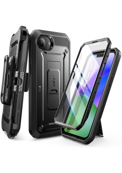 Husa pentru iPhone SE 4 2025 - Supcase Unicorn Beetle Pro - Black